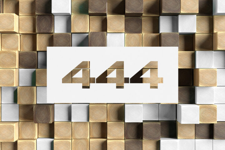444は安定を意味するが現実的な収入に関するものを示す